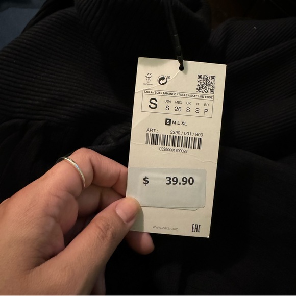 ZARA Turtle Neck Dress - Picture 5 of 5